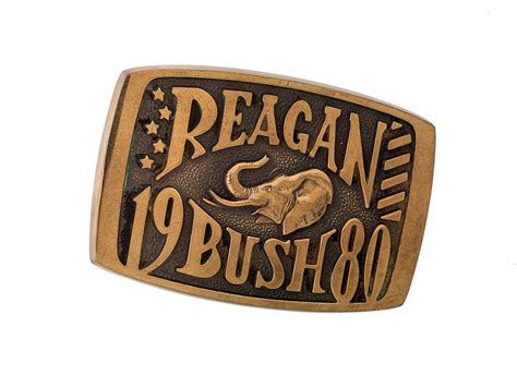 ronald reagan gucci belt|Belt buckle, Ronald Reagan, 1980 .